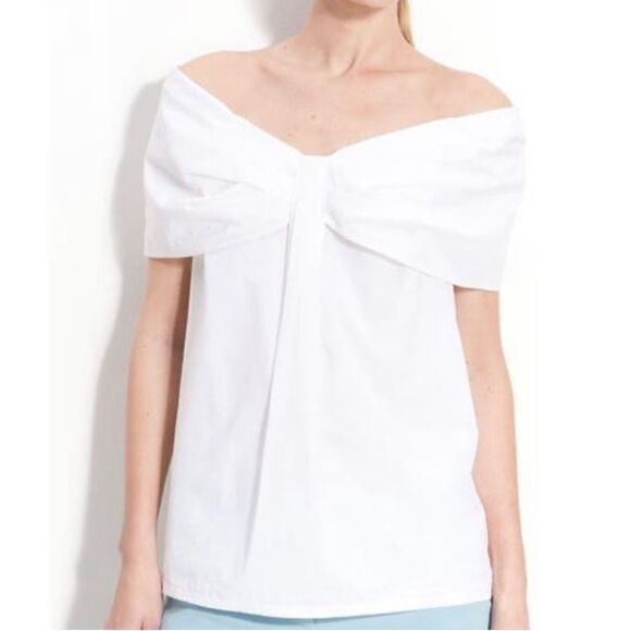 St. John Off Shoulder Blouse - Picture 6 of 9